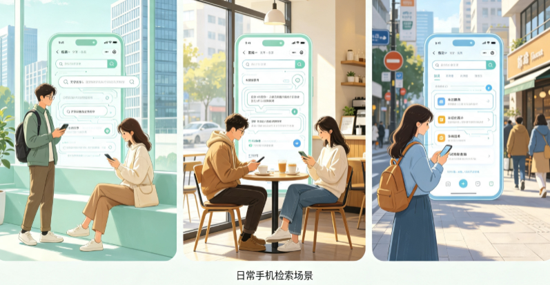 岚山区普通人日常手机使用场景拆解：GEO 与 AI 优化如何改变信息检索体验